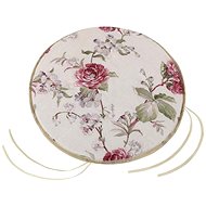 Bellatex EMA round smooth - diameter 40 cm, purl height 2 cm - rose burgundy - Pillow Seat