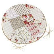 Bellatex EMA round smooth - diameter 40 cm, purl height 3 cm - colour patchwork - Pillow Seat