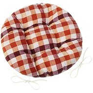 Bellatex EMA round quilted - diameter 40 cm - terra cube - Pillow Seat