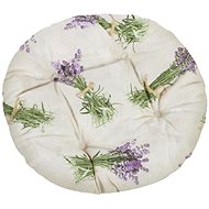 Bellatex EMA round quilted - diameter 40 cm - lavender bundle - Pillow Seat