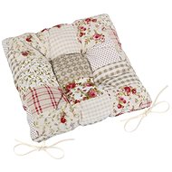 Bellatex EMA quilted - 40 × 40 cm, quilted - coloured patchwork - Pillow Seat