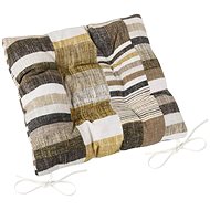 Bellatex EMA quilted - 40 × 40 cm, quilted - tiles brownish beige - Pillow Seat