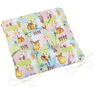 Bellatex EMA quilted - 40 × 40 cm, quilted - caterpillars - Pillow Seat