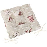 Bellatex EMA quilted - 40 × 40 cm, quilted - mug with teapot - Pillow Seat