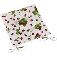Bellatex EMA quilted - 40 × 40 cm, quilted - strawberries and cherries - Pillow Seat