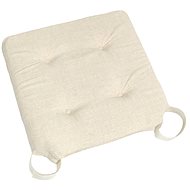 Bellatex Smooth Ulla - 40 × 40 cm - off-white - Pillow Seat