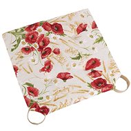 Bellatex Smooth Ulla - 40 × 40 cm - poppy - Pillow Seat