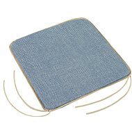 Bellatex IVO plain - 40 × 40 cm, plain - uni blue - Pillow Seat