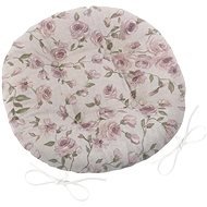 Bellatex IVO round quilted - diameter 40 cm - lilac rose - Pillow Seat
