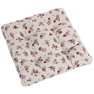 Bellatex IVO quilted - 40 × 40 cm, quilted - crown rose - Pillow Seat