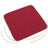 Bellatex LADA plain - 40 × 40 cm, plain - burgundy Uni - Pillow Seat