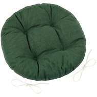 Bellatex LADA round quilted - diameter 40 cm - dark green Uni - Pillow Seat