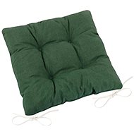 Bellatex LADA quilted - 40 × 40 cm, quilted - dark green Uni - Pillow Seat