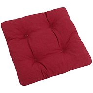 Bellatex LADA quilted - 40 × 40 cm, quilted - burgundy Uni - Pillow Seat