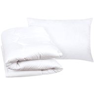Bellatex SET Flower for children 90 × 135 cm + 40 × 60 cm - white - Bedding Set