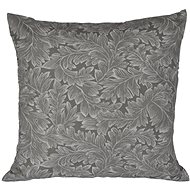 Bellatex Bavlněný - 40 × 40 cm - listí šedé - Pillowcase
