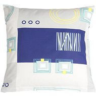 Bellatex Cotton - 40 × 40 cm - blue squares - Pillowcase