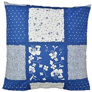 Bellatex Cotton - 40 × 40 cm - patchwork blue - Pillowcase
