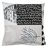 Bellatex Cotton - 40 × 40 cm - patchwork grey and black - Pillowcase