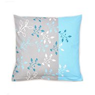 Bellatex Cotton - 40 × 40 cm - turquoise flower - Pillowcase