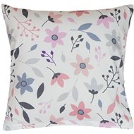 Bellatex Cotton satin - 40 × 40 cm - coloured flowers - Pillowcase