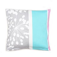Bellatex Cotton satin - 40 × 40 cm - blue pink spring - Pillowcase