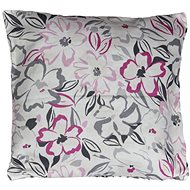 Bellatex Cotton satin - 40 × 40 cm - pink flowers - Pillowcase