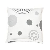 Bellatex Cotton satin - 40 × 40 cm - grey rays - Pillowcase