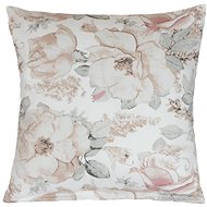 Bellatex Cotton satin - 40 × 40 cm - grey pink rose - Pillowcase