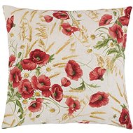 Bellatex IVO - 45 × 45 cm - poppy - Pillowcase