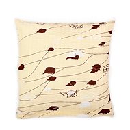 Bellatex Crepe - 40 × 40 cm - brown flakes - Pillowcase