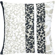 Bellatex Crepe - 40 × 40 cm - brownish beige leaves - Pillowcase