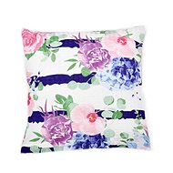 Bellatex Crepe - 40 × 40 cm - rose flowers - Pillowcase