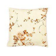 Bellatex Crepe - 40 × 40 cm - blooming rose beige - Pillowcase