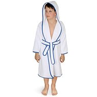 Bellatex Terry - size 3 - 5 years - white with blue ribbon - Bathrobe