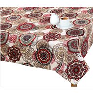 Bellatex Tablecloth ADÉLA - 120 × 140 cm - mandala red - Tablecloth