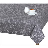 Bellatex Tablecloth ADÉLA - 50 × 160 cm - grey flower - Tablecloth