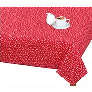 Bellatex Tablecloth ADÉLA - 70 × 70 cm - red flower - Tablecloth