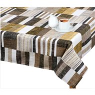 Bellatex Tablecloth EMA - 100 × 100 cm - brown-beige tiles - Tablecloth