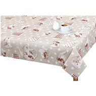 Bellatex Tablecloth EMA - 120 × 140 cm - mug with teapot - Tablecloth