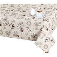 Bellatex Tablecloth EMA - 120 × 140 cm - coffee - Tablecloth