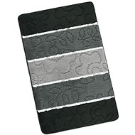 BELLATEX s. r. o. AVANGARD 60 × 100 700/442 grey flowers - Bath Mat
