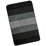 BELLATEX s. r. o. ELLI 60 × 100 750/703 grey spirals - Bath Mat