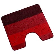 BELLATEX STANDARD 60 × 100 600/024 sv.modré čtverce - Bath Mat