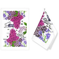 BELLATEX s. r. o. Towel 201 set 2pcs 40 × 60 lavender - Kitchen Towel