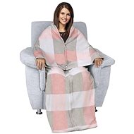 Bellatex Korall micro 150 × 200 cm cube pink - Blanket