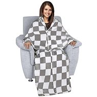 Bellatex Korall micro 150 × 200 cm cube grey - Blanket