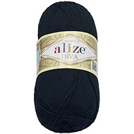 Bellatex Yarn Díva 100 g black - Yarn