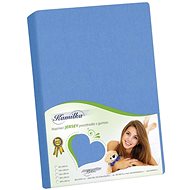 BELLATEX J7 Jersey sheet 180 × 200 cm, blue - Bedsheet
