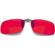 BrainMax clips on dioptric glasses blocking 100% of blue and green light, Morpheus - Computer Glasses